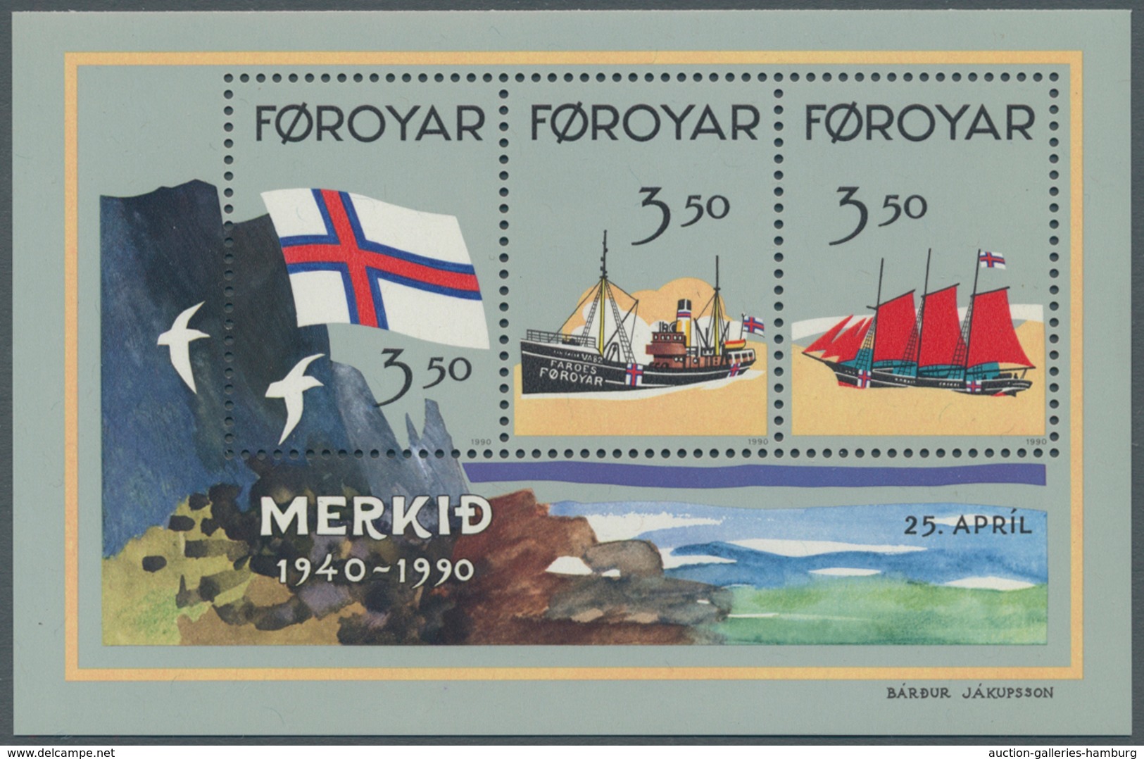 Dänemark - Färöer: 1975/1993, Accumulation With Complete Sets With Some In Larger Blocks To Part She - Islas Faeroes