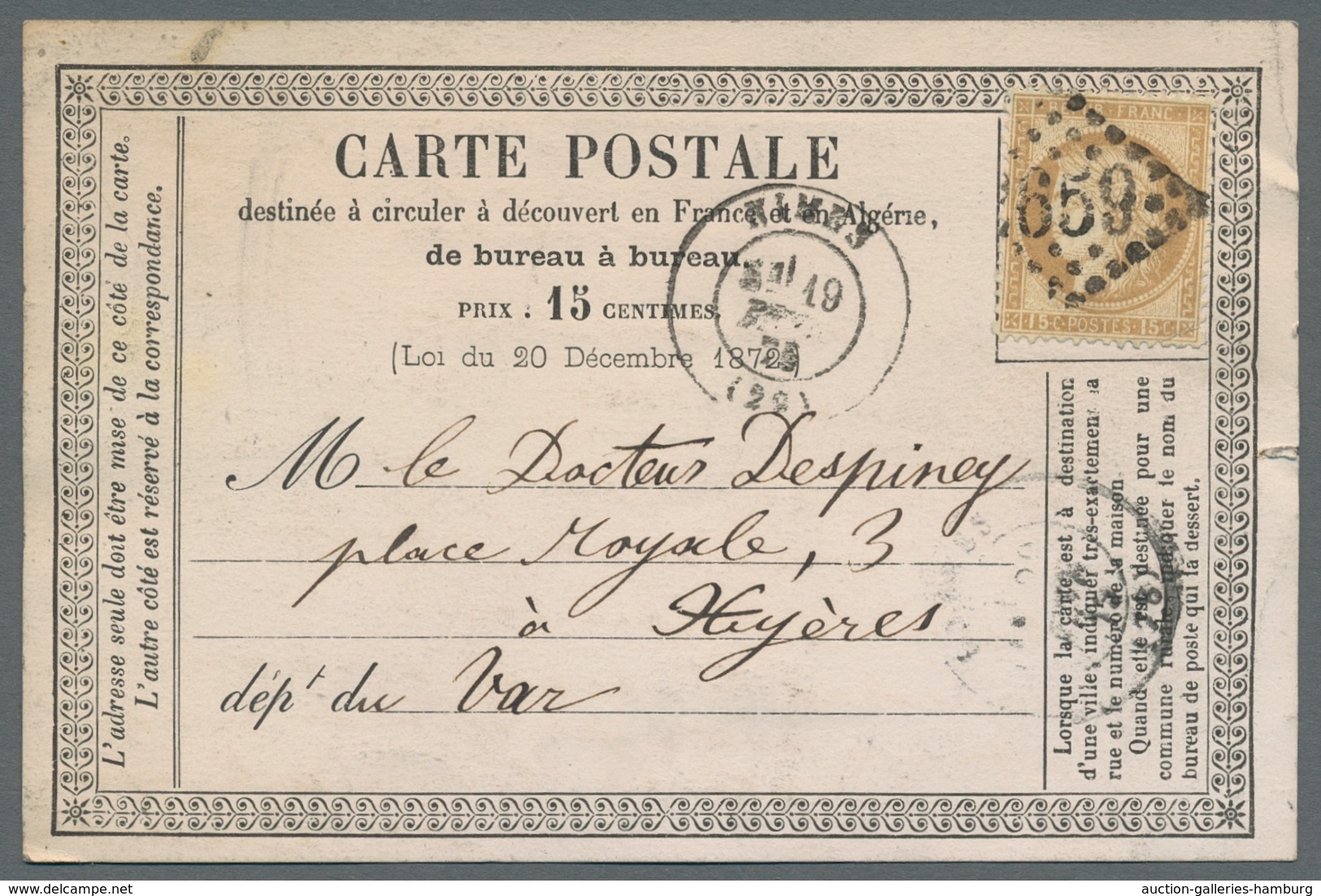 Frankreich: FRANKREICH; 1793-1875, Partie Von über 90 Belegen Mit U.a. Etwas Vorphila, Diversen "Cer - Sonstige & Ohne Zuordnung