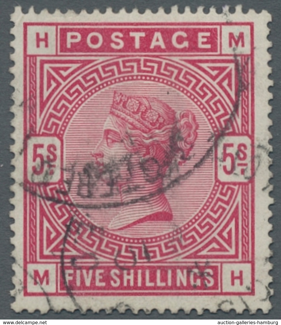 Großbritannien: 1840-1900 (approx.), high-quality, specialized collection Old Britain starting from