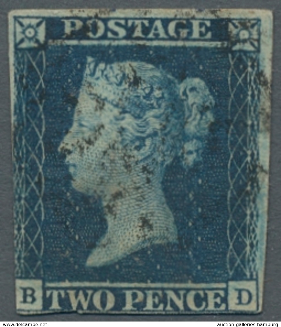 Großbritannien: 1840-1900 (approx.), high-quality, specialized collection Old Britain starting from