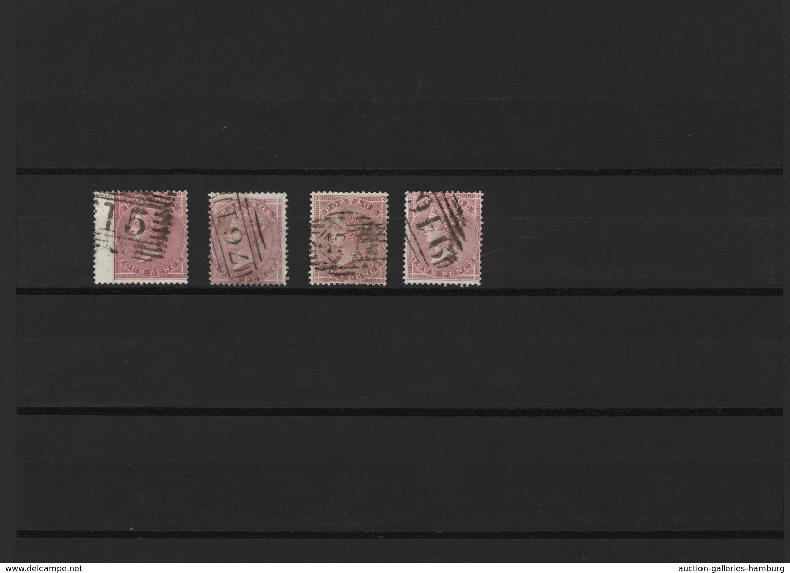 Großbritannien: 1841/1910 (ca.), Used And Mint Accumulation On Stockcards With Plenty Of Material, B - Briefe U. Dokumente