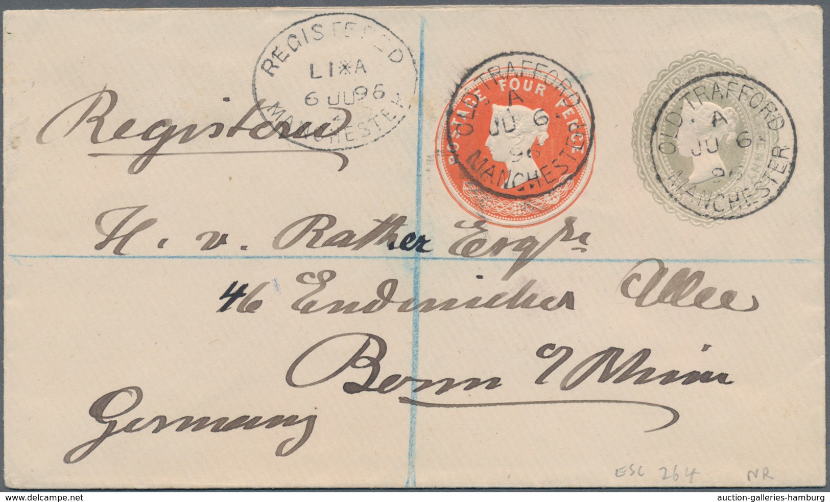 Großbritannien - Privatganzsachen: 1894/1910 20 Different Used Postal Stationery Envelopes With Two - Sonstige & Ohne Zuordnung