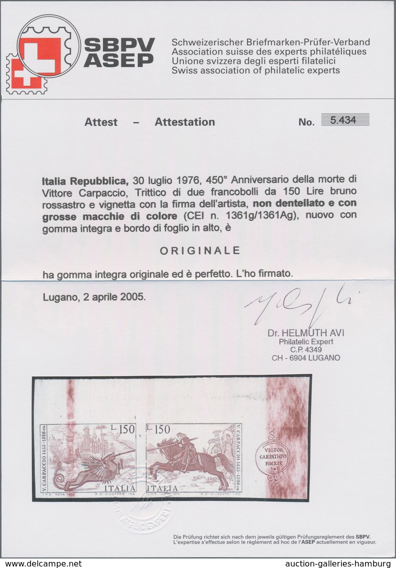 Italien: 1852-1980, Stock of classic issues Italy States to modern issues with scarce varieties, min