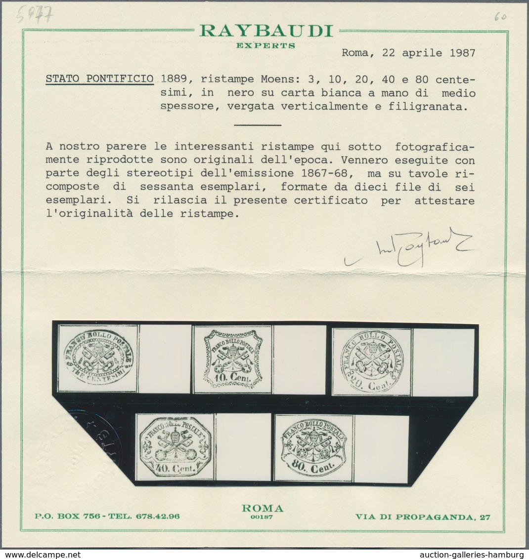 Italien: 1852-1980, Stock of classic issues Italy States to modern issues with scarce varieties, min