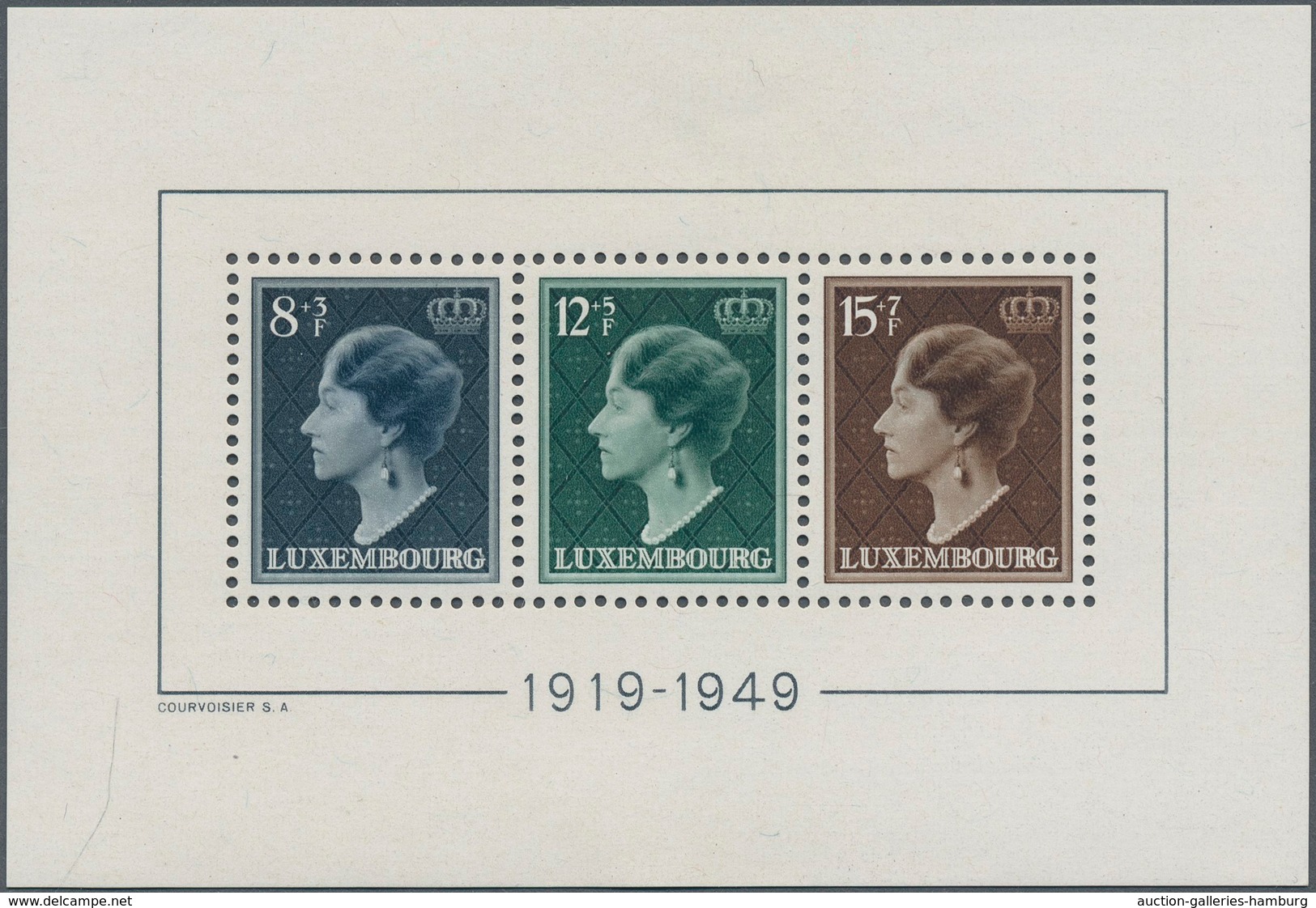 Luxemburg: 1939/1990, Duplicated Accumulation Of The MINIATURE SHEETS In Different Quantities Incl. - Other & Unclassified