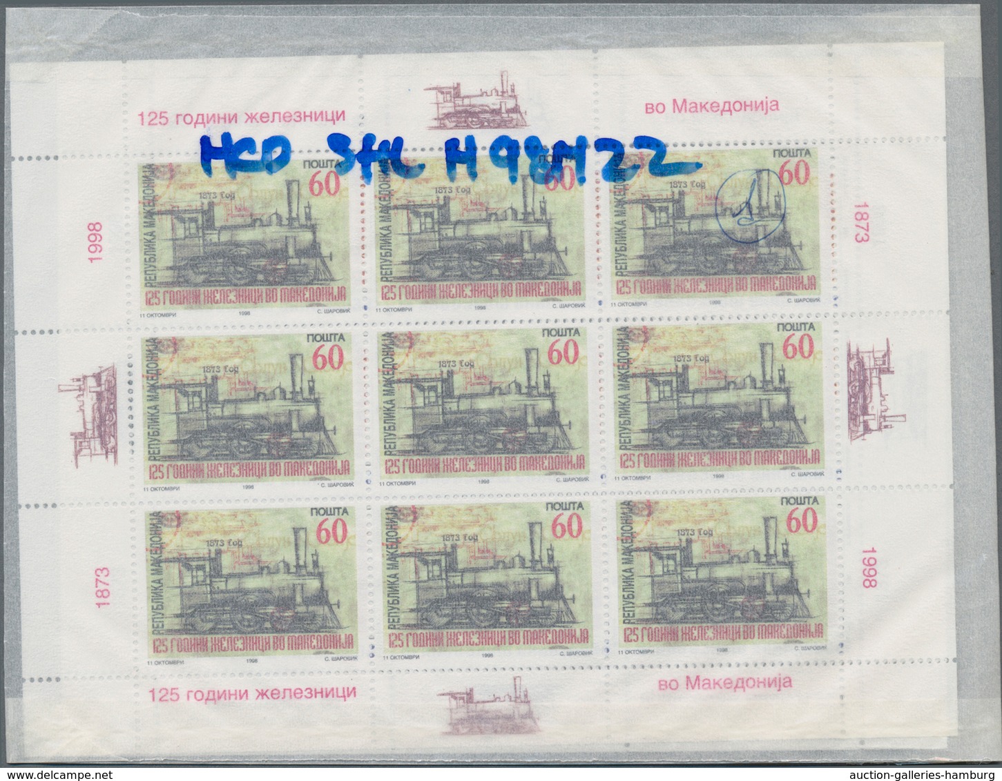 Mazedonien: 1995/2000, Accumulation With Mostly MNH Sets, Souvenir And Minature Sheets, Additionally - Macedonia Del Norte