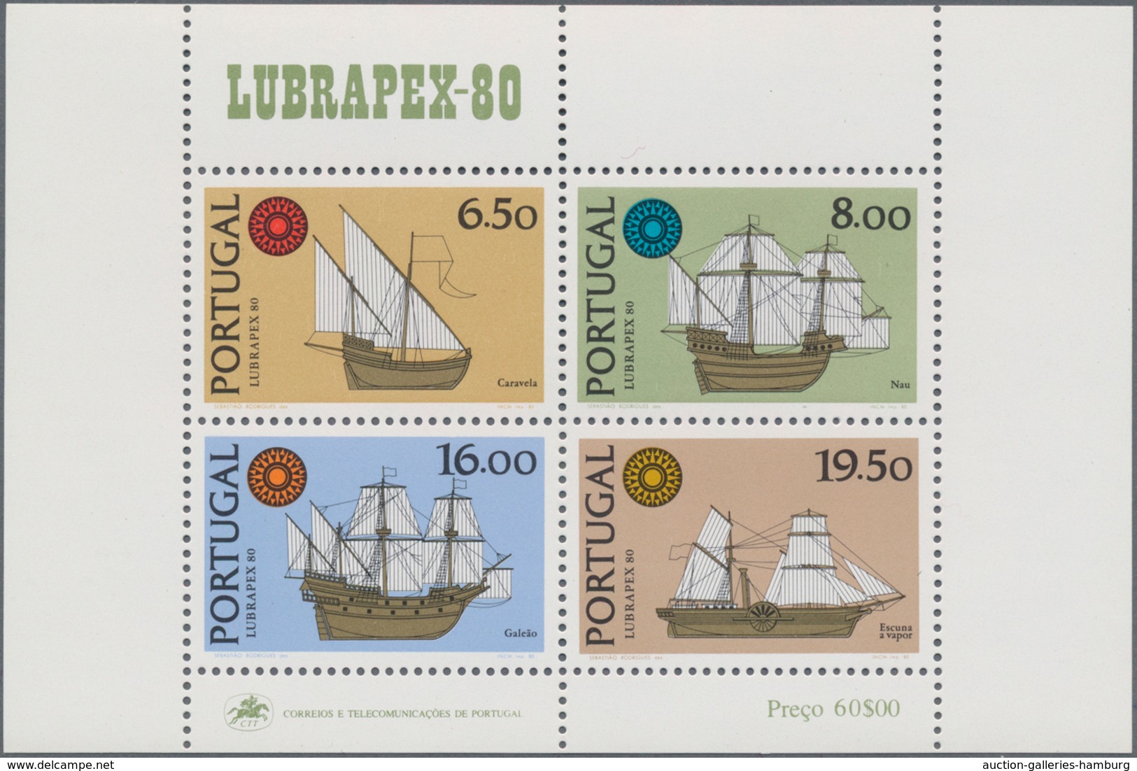 Portugal: 1980/1985, Stock Of Souvenir Sheets And Sheetlets (of The "azujelo" Issues), Mint Never Hi - Otros & Sin Clasificación