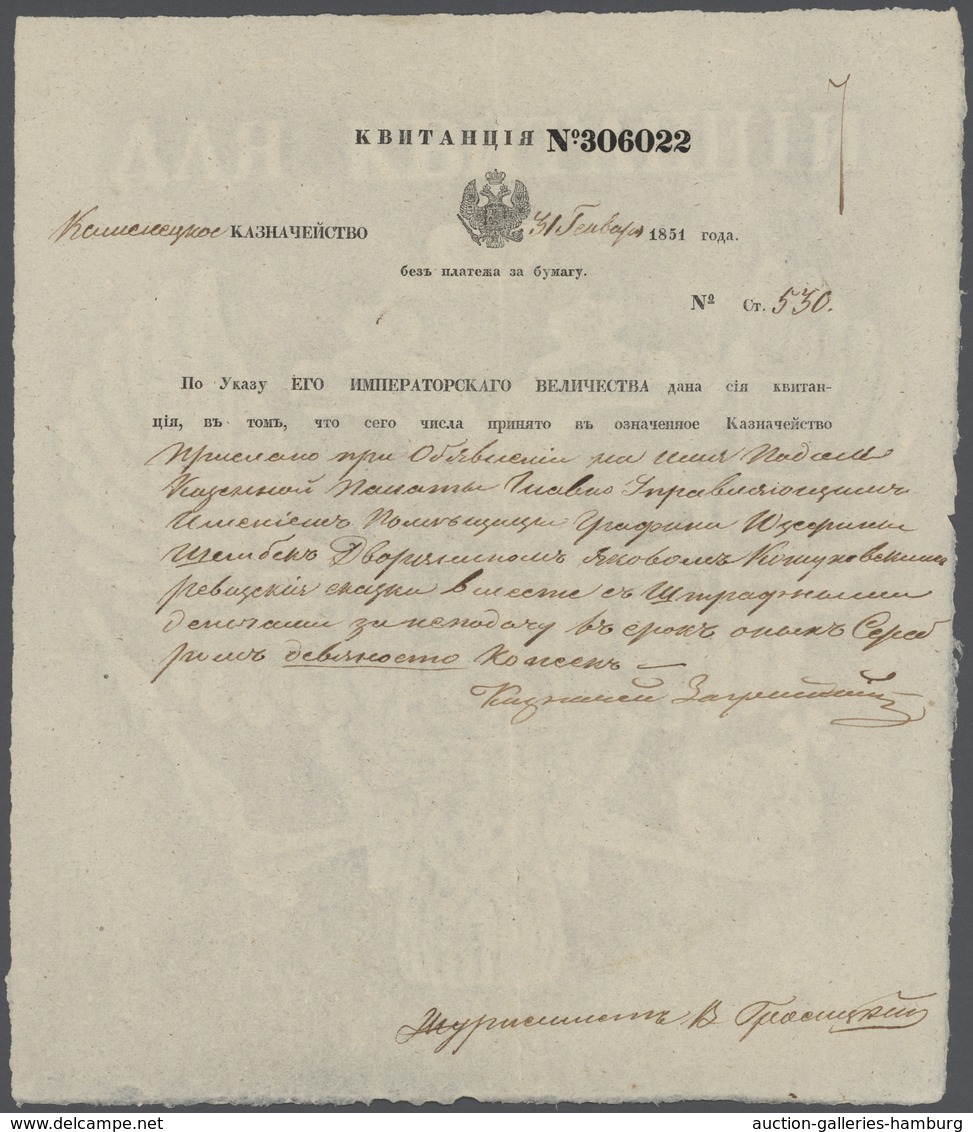 Russland: 1851/1916 Amazing Collection Of 67!!! Telegrams And Telegram Receipts From Many Different - Covers & Documents