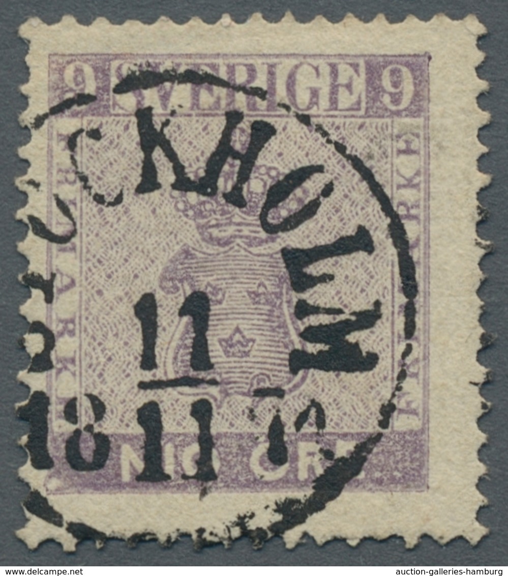 Schweden: 1855-2005, in this condition exceptional, up to two values (number 84-85) complete, used c