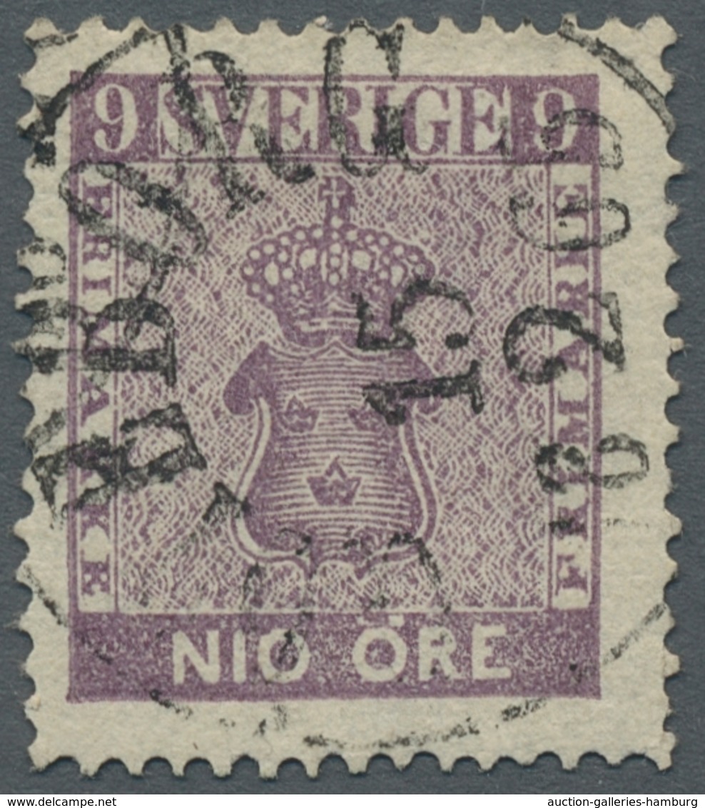 Schweden: 1855-2005, in this condition exceptional, up to two values (number 84-85) complete, used c