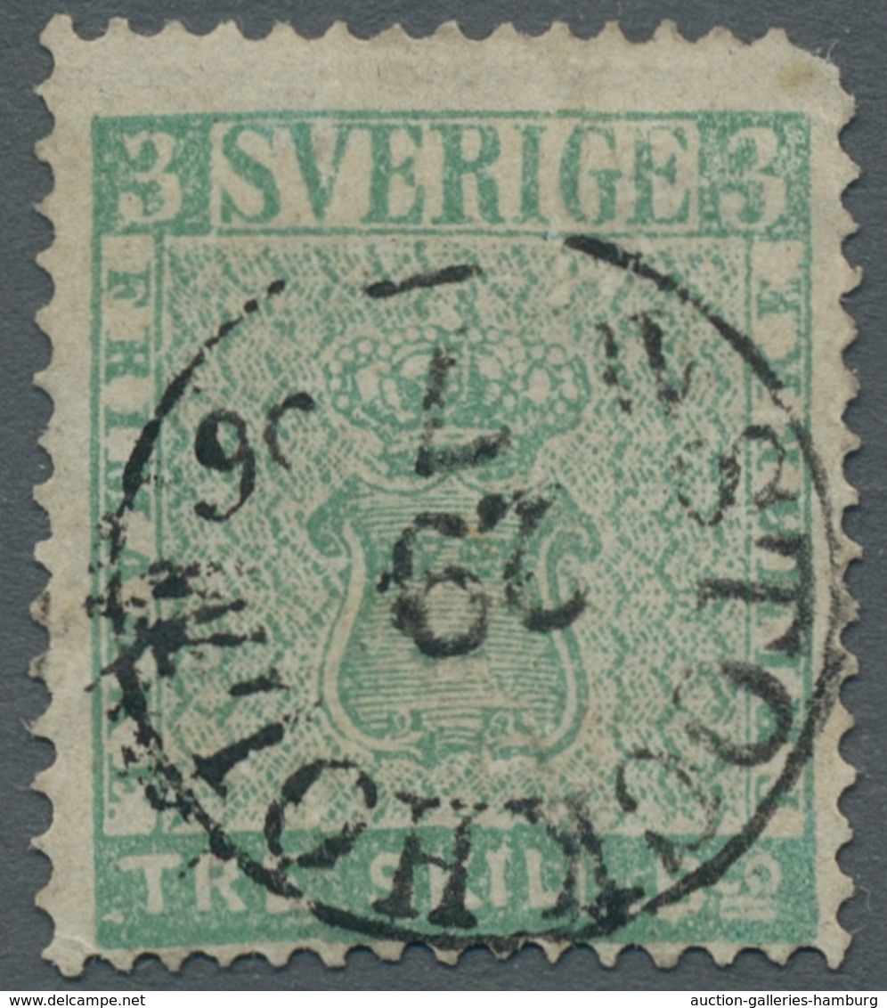 Schweden: 1855-2005, in this condition exceptional, up to two values (number 84-85) complete, used c