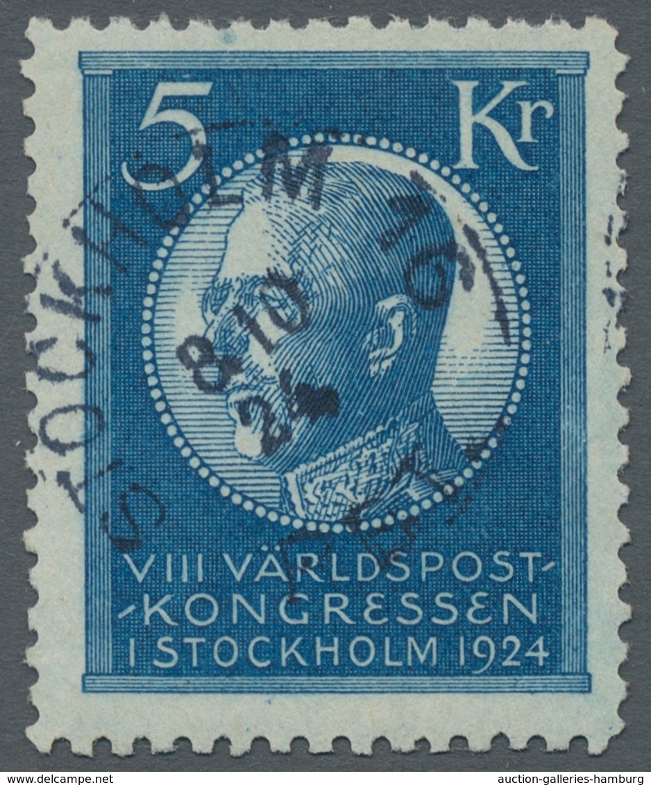 Schweden: 1855-2005, in this condition exceptional, up to two values (number 84-85) complete, used c