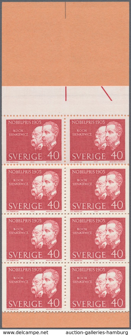 Schweden - Markenheftchen: 1941/1969, Duplicated Accumulation Of About 50 Different Stamp Booklets I - 1951-80