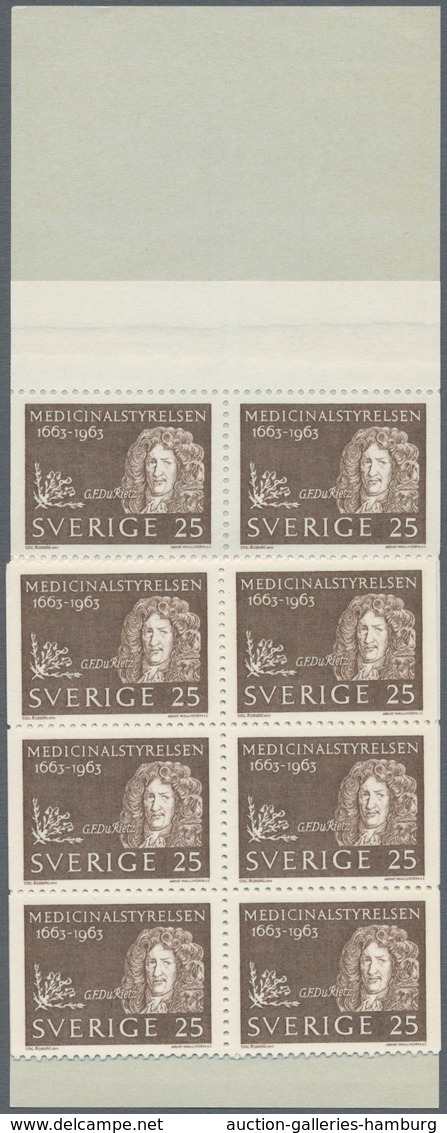 Schweden - Markenheftchen: 1941/1969, Duplicated Accumulation Of About 50 Different Stamp Booklets I - 1951-80