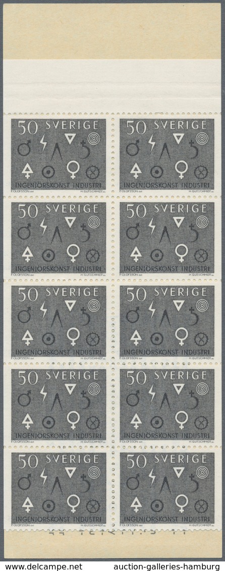 Schweden - Markenheftchen: 1941/1969, Duplicated Accumulation Of About 50 Different Stamp Booklets I - 1951-80