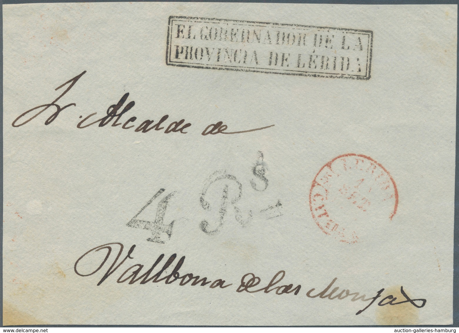 Spanien: 1786/1853, Lot Of 31 Stampless Lettersheets (incl. A Few Fronts) Showing A Nice Range Of Po - Covers & Documents