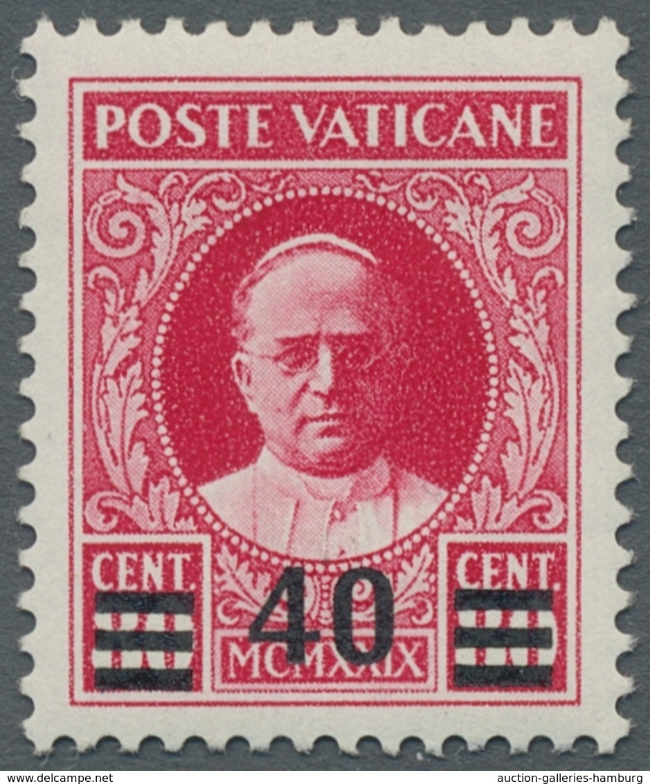 Vatikan: 1929-1993, komplette postfrische Sammlung Vatikan im gut erhaltenen Vordruckalbum, dabei Nr