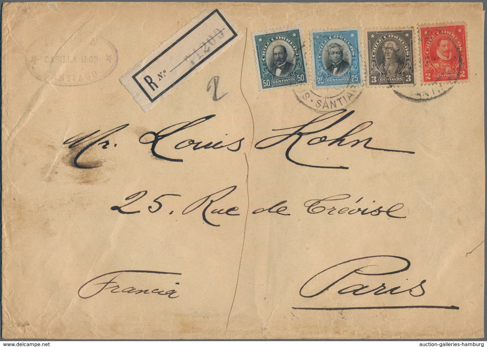 Mittel- Und Südamerika: 1890's-modern: More Than 400 Covers, Postcards, Parts Of Parcels, Documents - Sonstige - Amerika