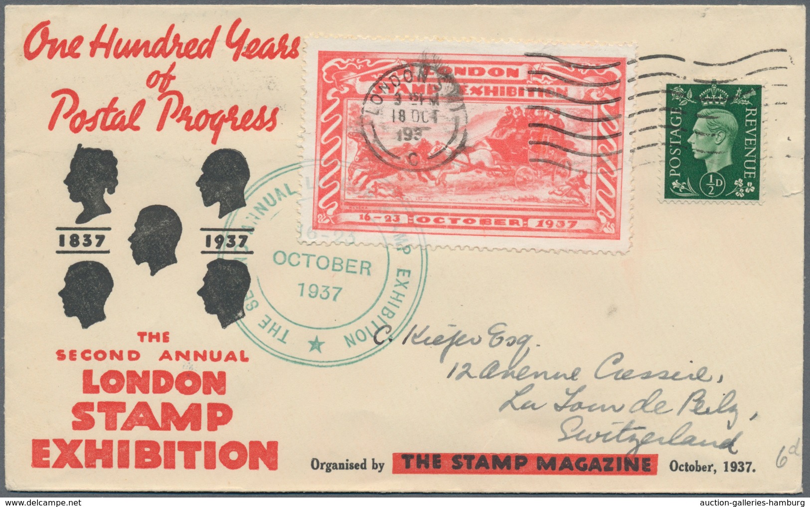 Britische Kolonien: 1897-1937, Six Special Picture Postcards From Exhibitions (Toronto 1897, London - Otros & Sin Clasificación