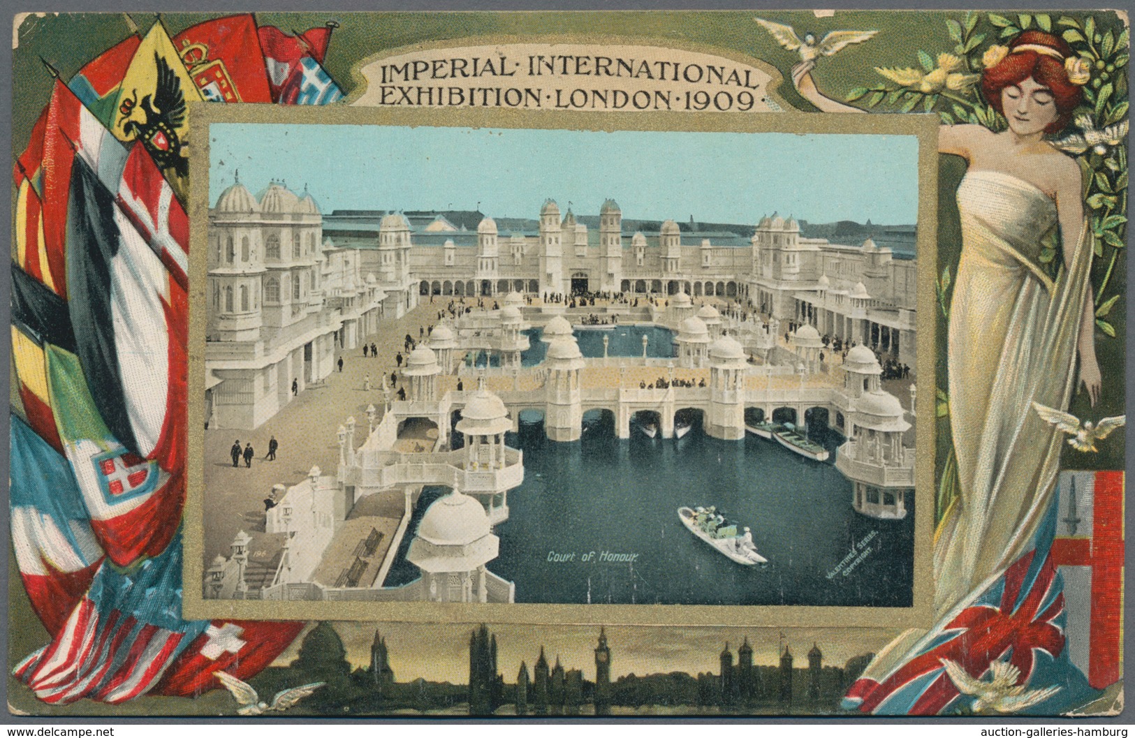 Britische Kolonien: 1897-1937, Six Special Picture Postcards From Exhibitions (Toronto 1897, London - Other & Unclassified