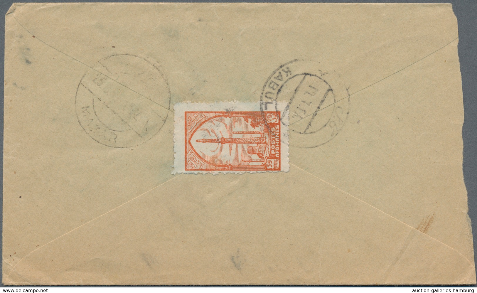 Afghanistan: 1928/1968, about 120 covers including a great deal of registered airmail with emphasis