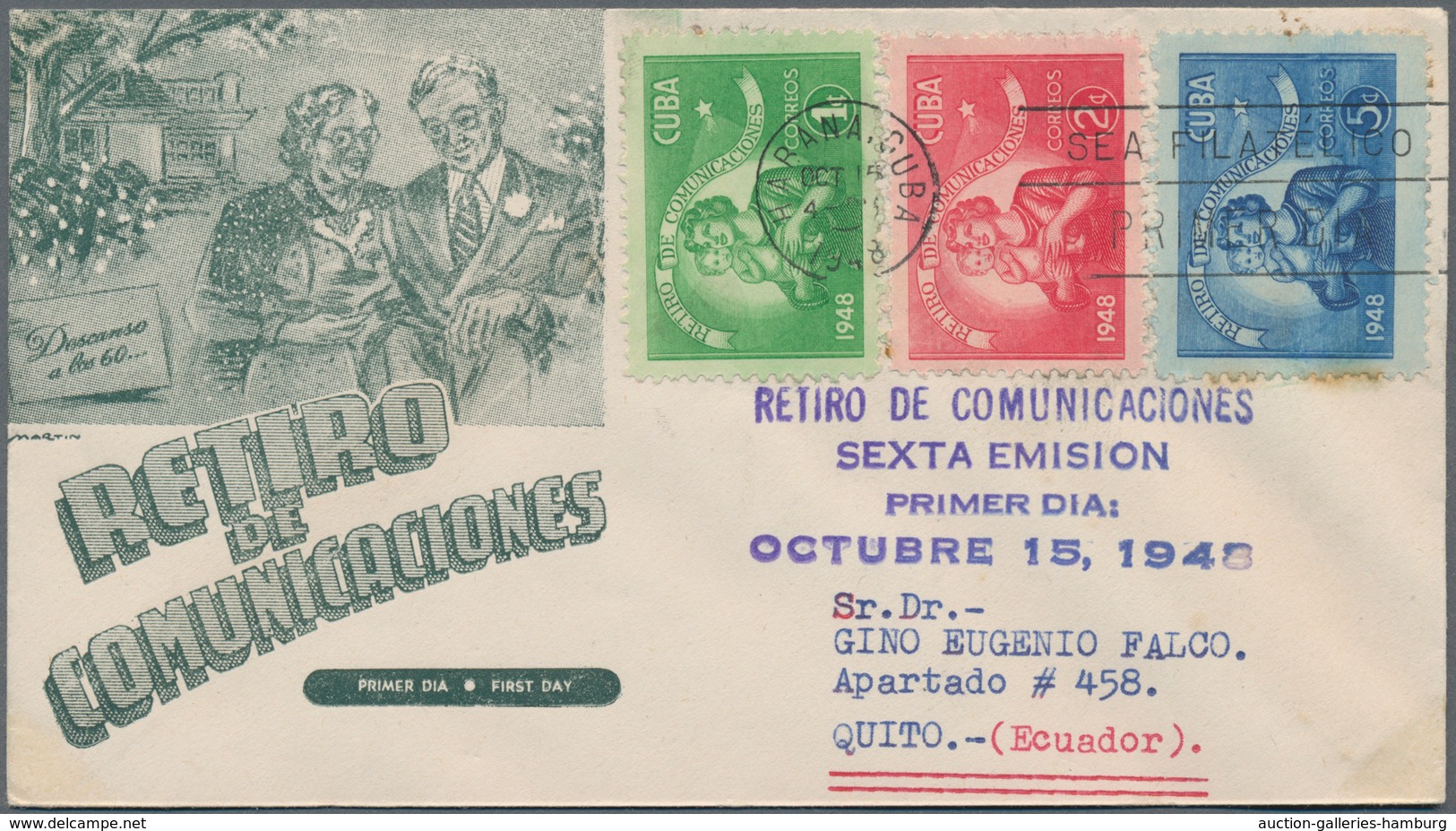 Cuba: 1880/1945, 33 Covers And Cards Wuth Some Better Item E.g. 1882 10 Cent Stationery Card Type II - Autres & Non Classés