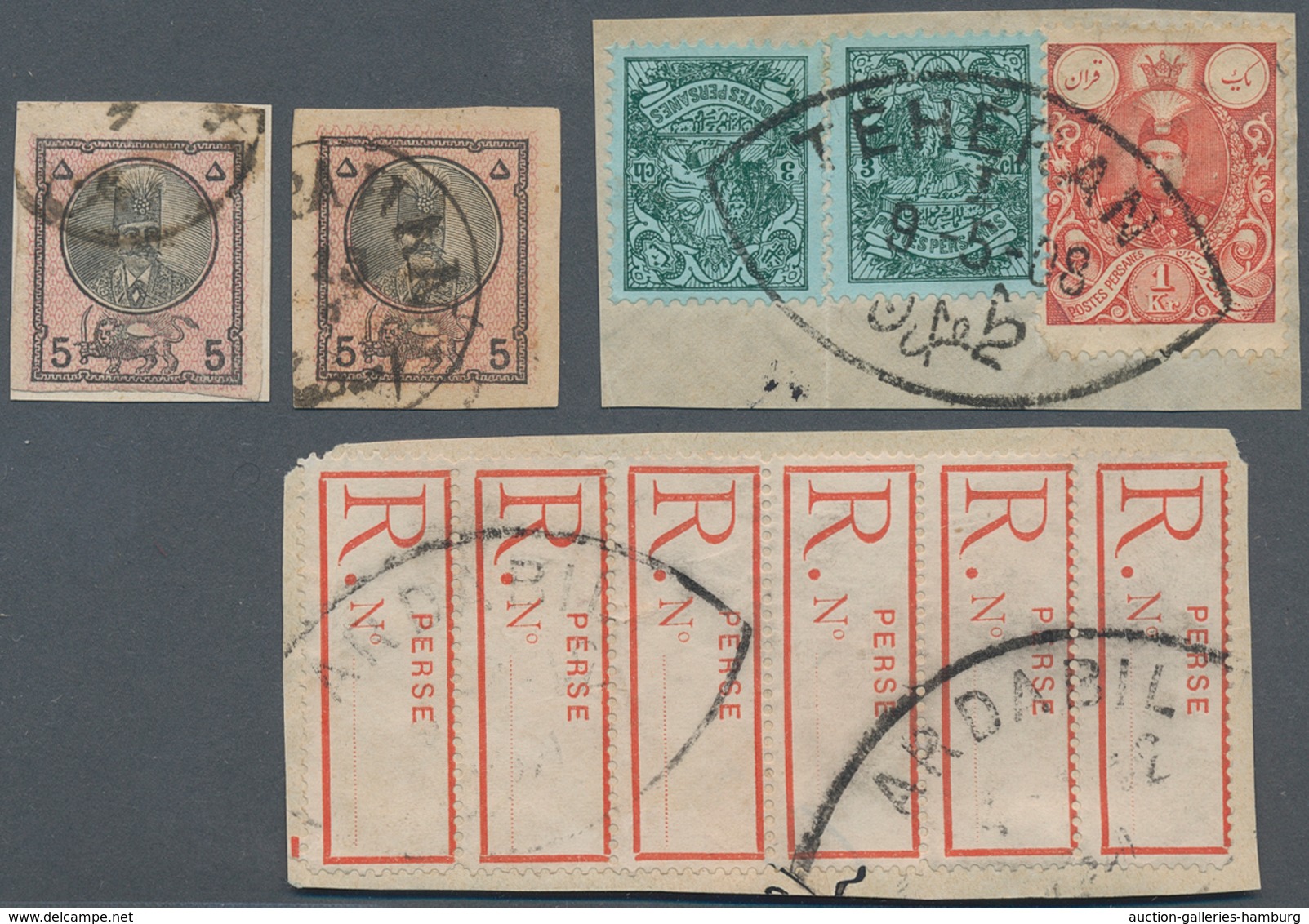 Iran: 1876/1976 (ca.), outstanding accumulation of more than 130 pieces, covers, parcel bills and po