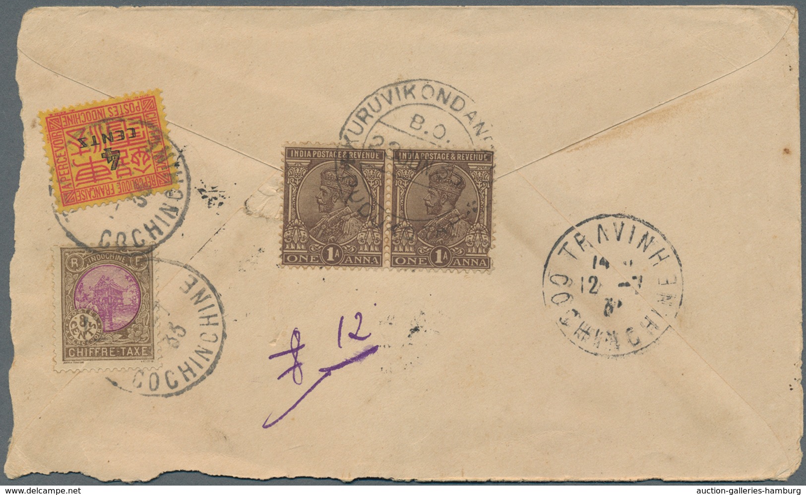 Malaiische Staaten: 1880's-1950's ca.: More than 500 covers, postcards and postal stationery items f