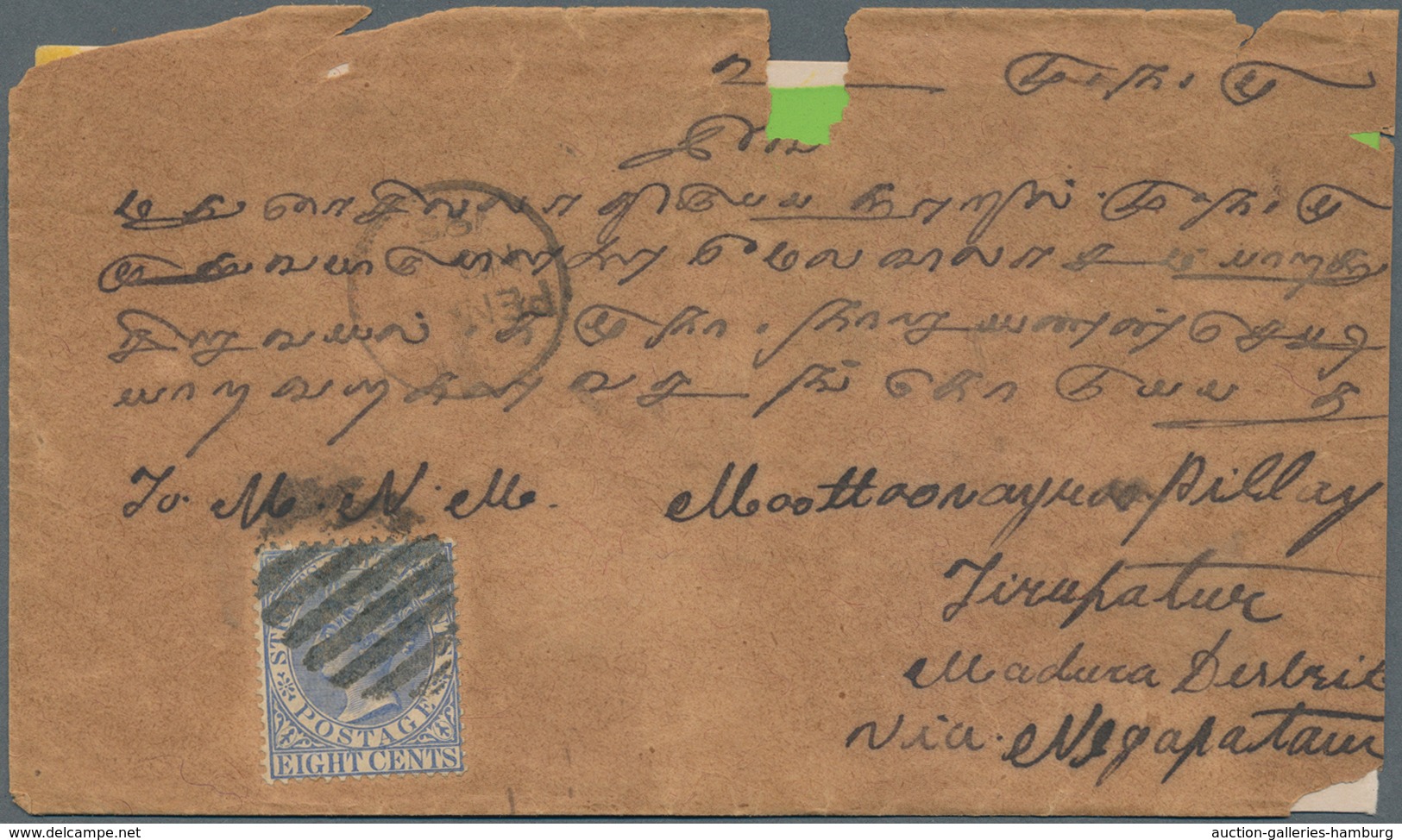 Malaiische Staaten: 1880's-1950's ca.: More than 500 covers, postcards and postal stationery items f