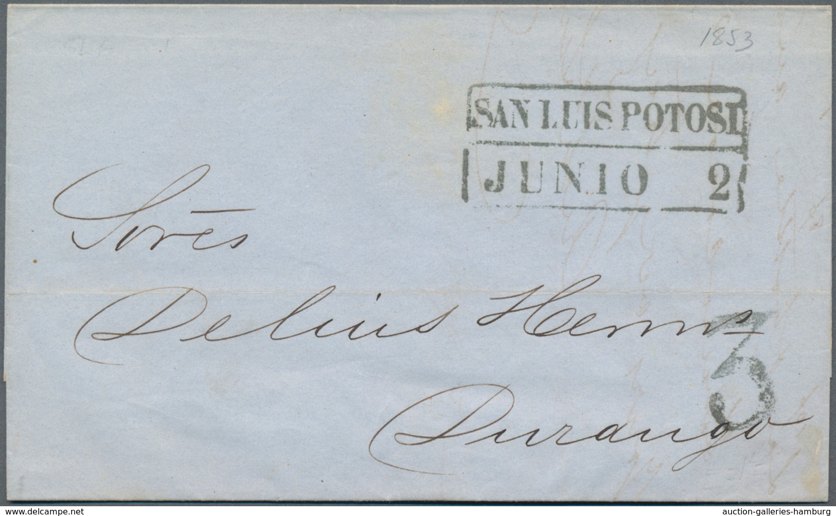 Mexiko: 1830/1899, Interesting Lot Of 13 Lettersheets And Envelopes Including One Front, Five Of The - Mexiko