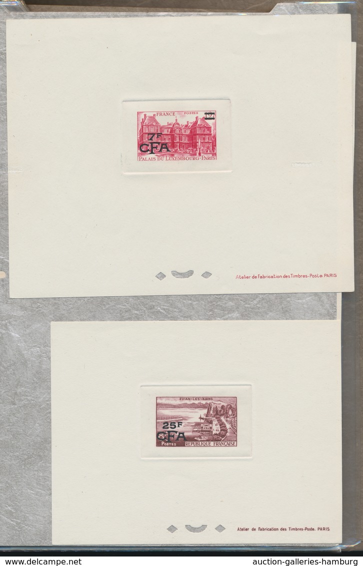 Reunion: EPREUVE DE LUXE: 1949-73, Reichhaltige Sammlung Von 70 Stück Ex Mi.Nr. 331 Bis Mi.Nr. 481 U - Sonstige & Ohne Zuordnung