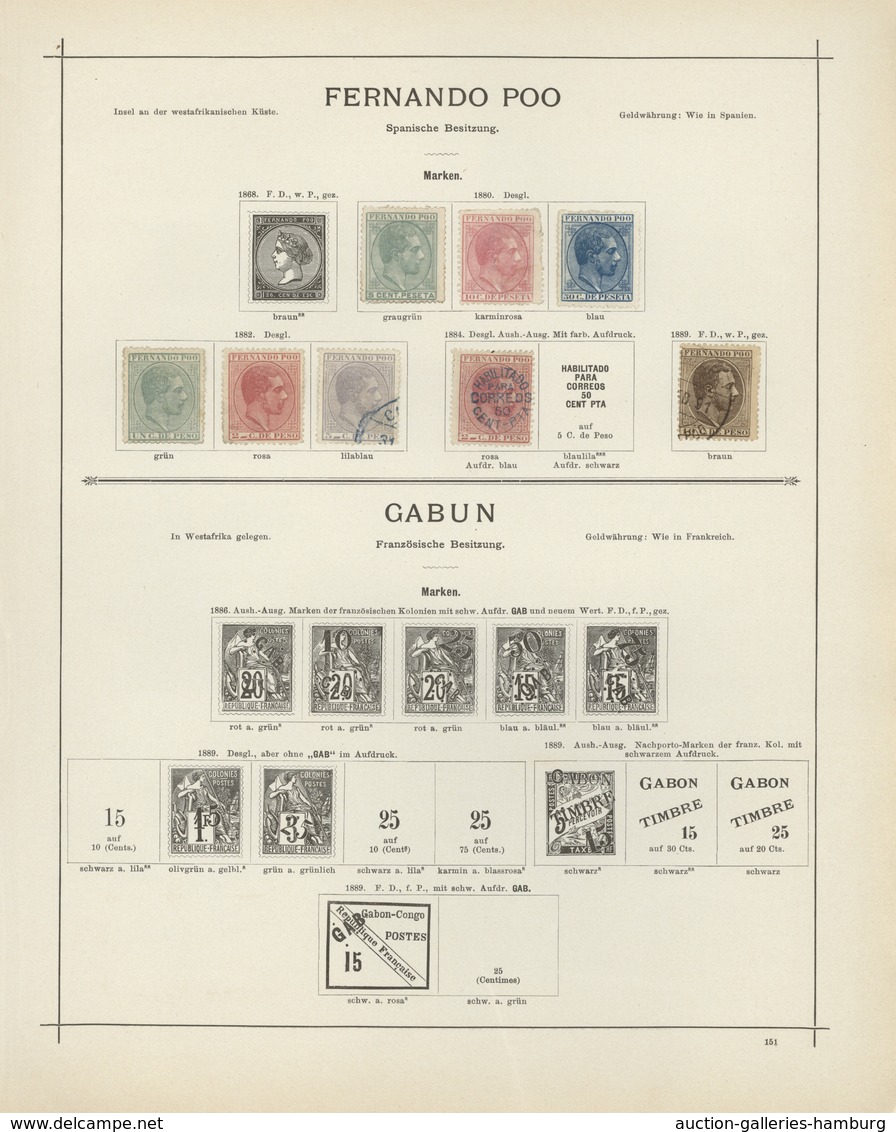 Spanisch-Westindien: 1855-1870, Hübsche Sammlung Meist Gestempelt, Dabei Auch Ein Paar Und Ein Viere - Aguera