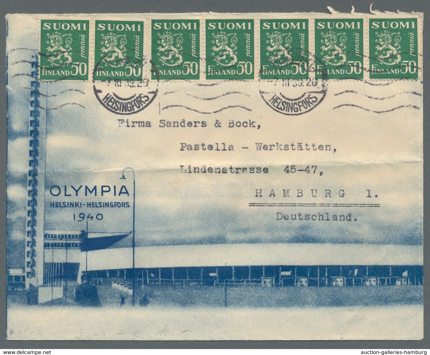 Thematik: Olympische Spiele / Olympic Games: 1927-1952, Kleine Partie Mit Zwei Tschechischem Ansicht - Otros & Sin Clasificación