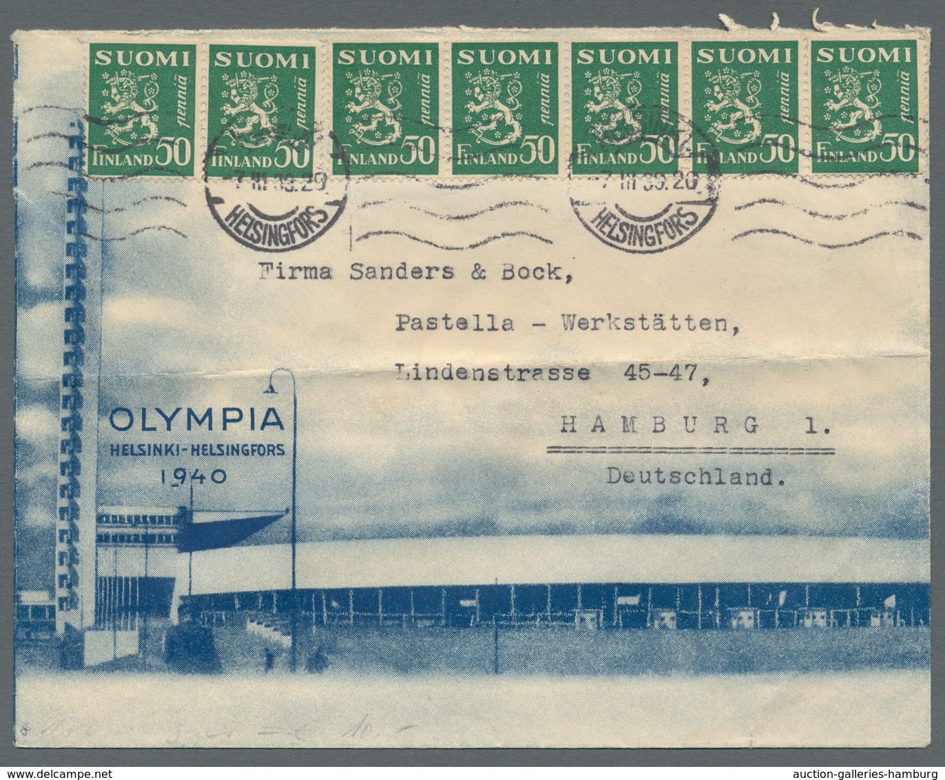 Thematik: Olympische Spiele / Olympic Games: 1927-1952, Kleine Partie Mit Zwei Tschechischem Ansicht - Autres & Non Classés