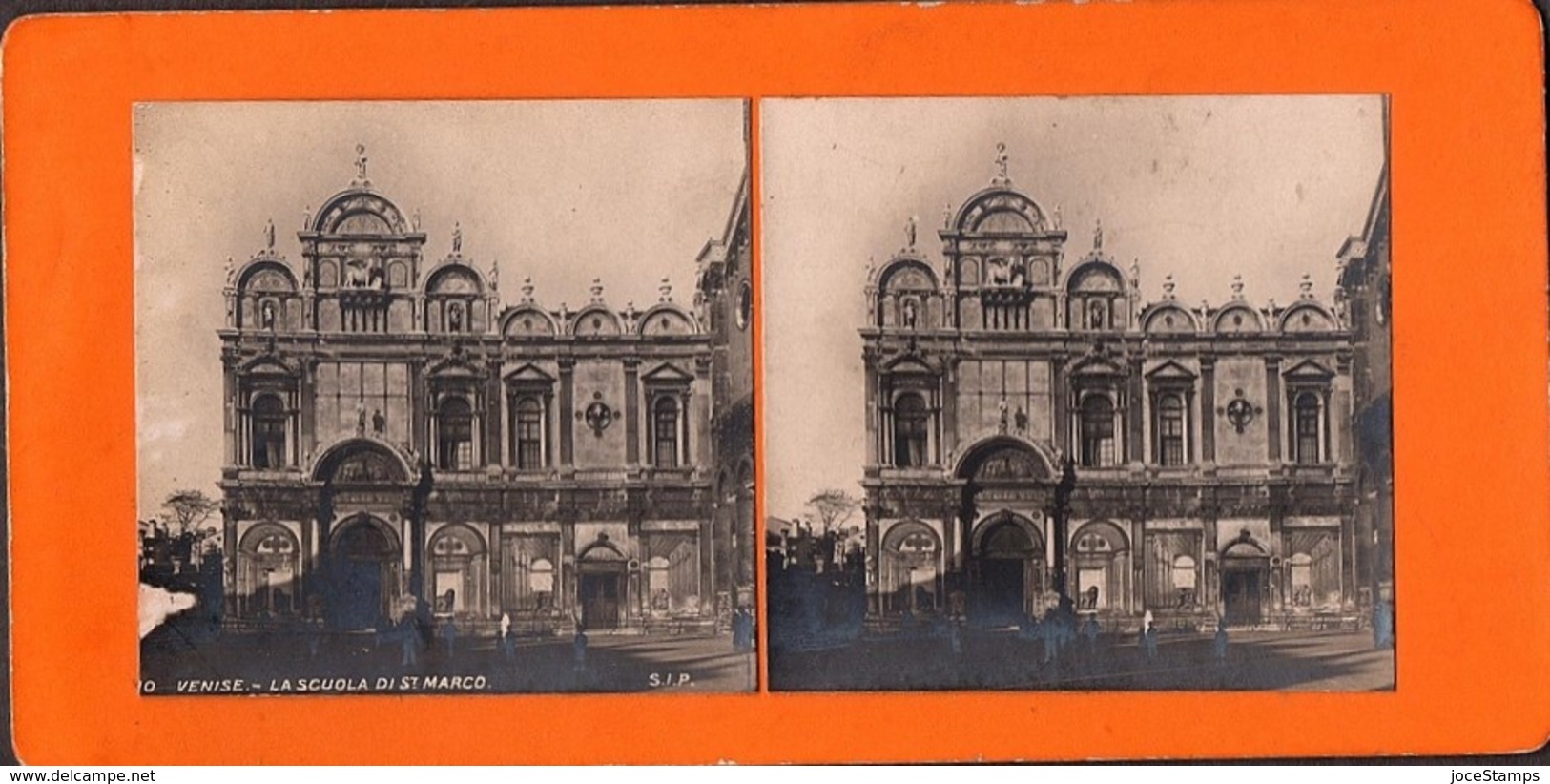 Venezia La Scuola Di St Marco - Stereoscopic