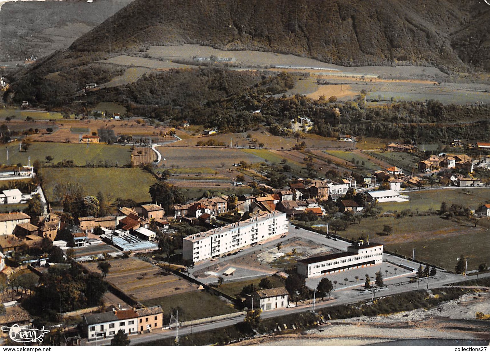 38-VIF- LE GROUPE SCOLAIRE VUE AERIENNE - Vif