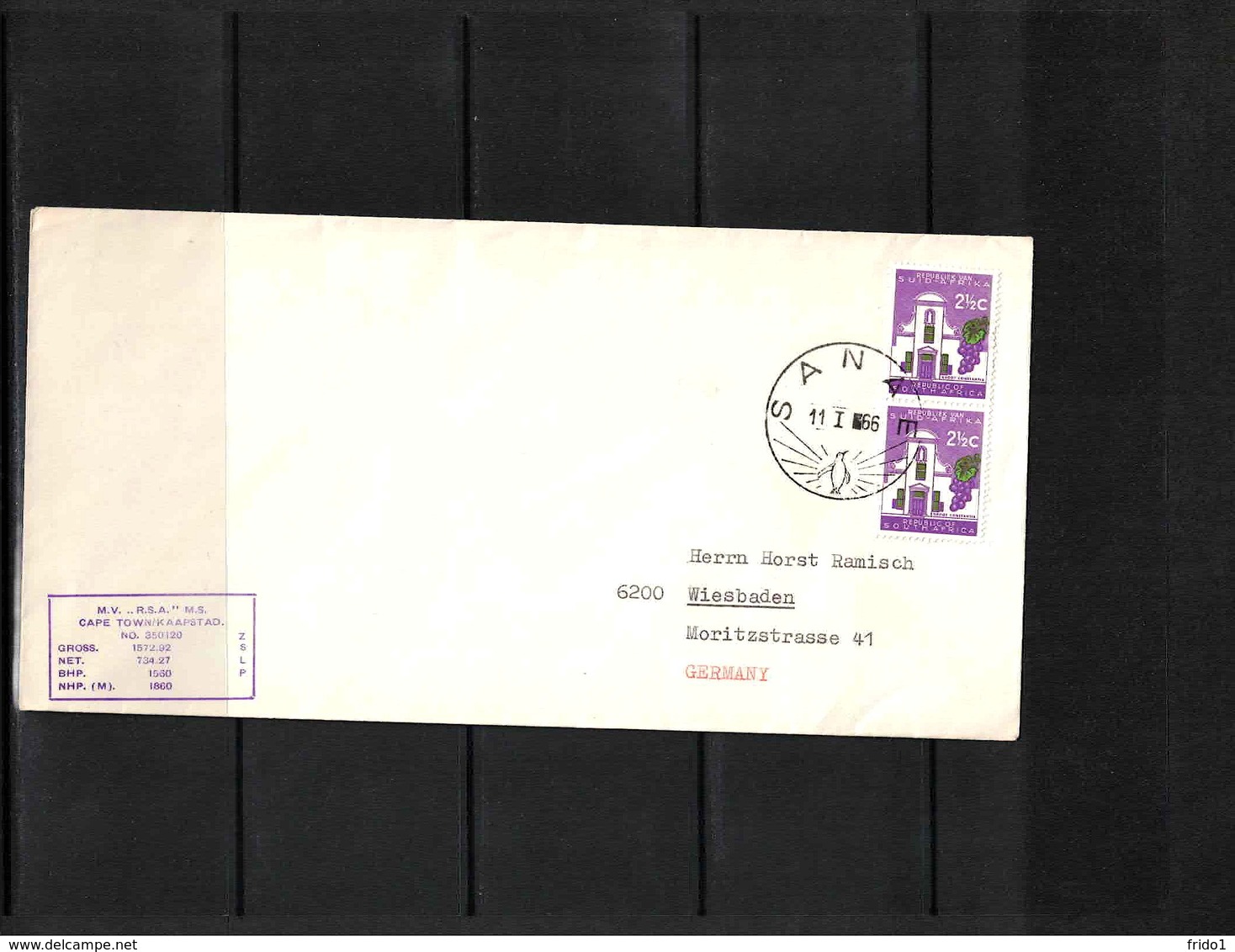 South Africa 1966 SANAE Interesting Letter - Sonstige & Ohne Zuordnung