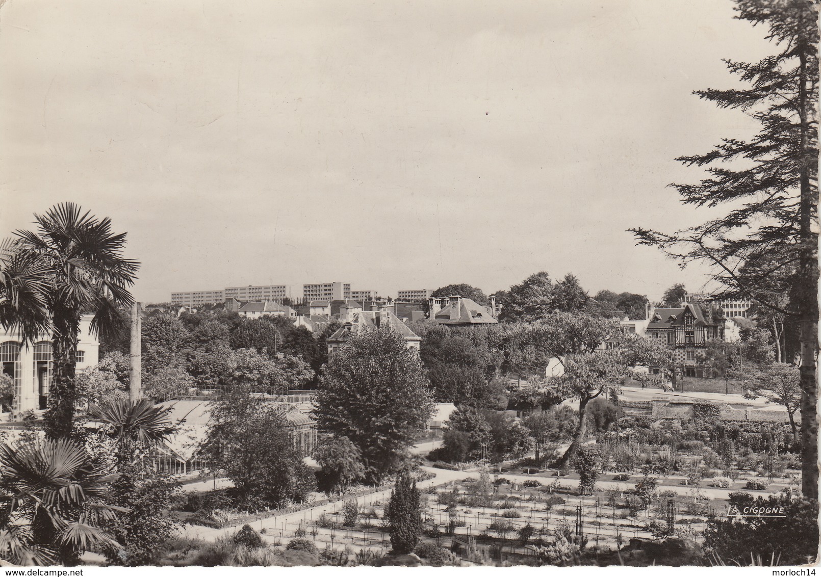 CAEN : Le Jardin Botanique En 1967 - Caen