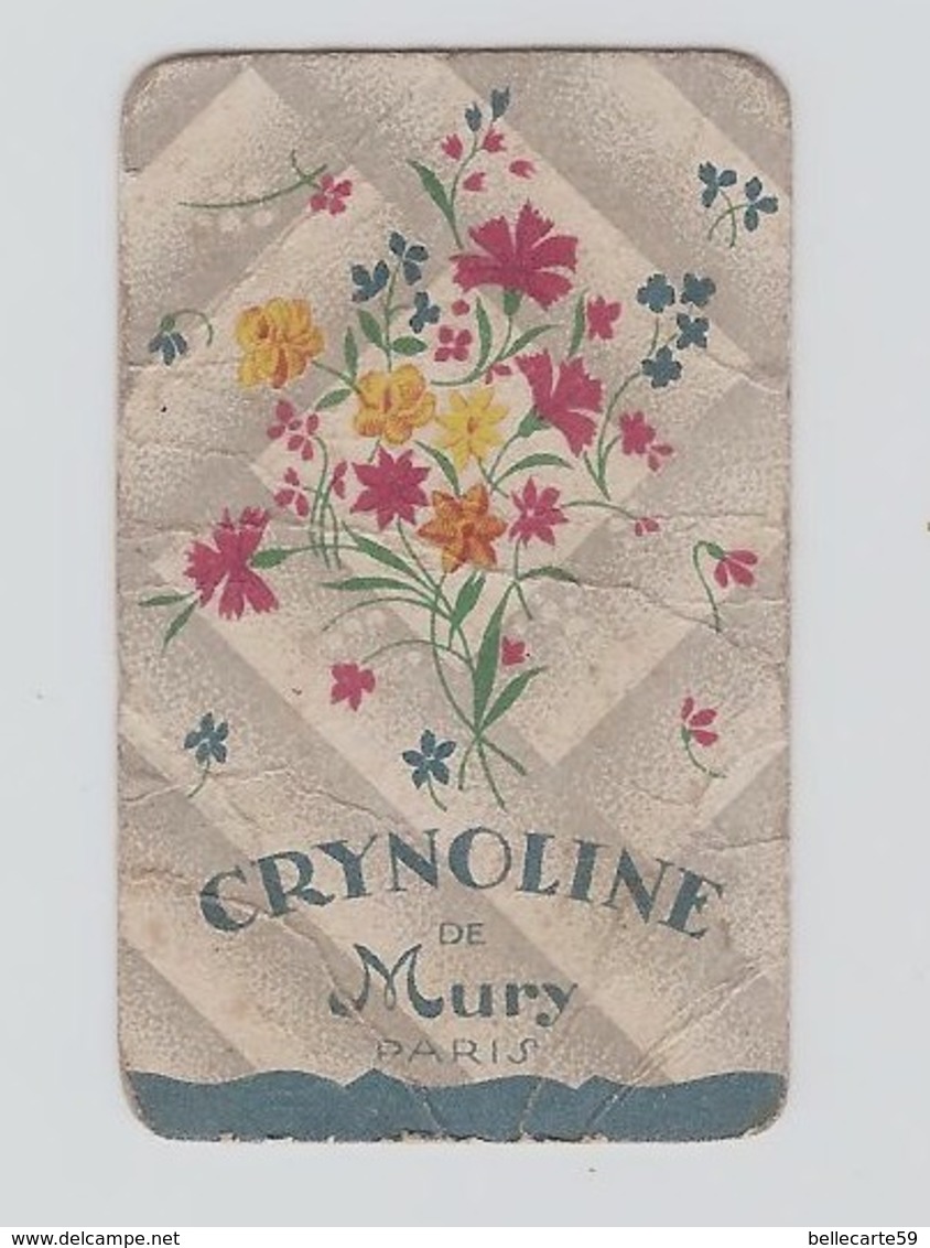 Carte Parfumée - " CRYNOLINE De MURY " - Parfum  (dans L'état Voir Scan) - Oud (tot 1960)