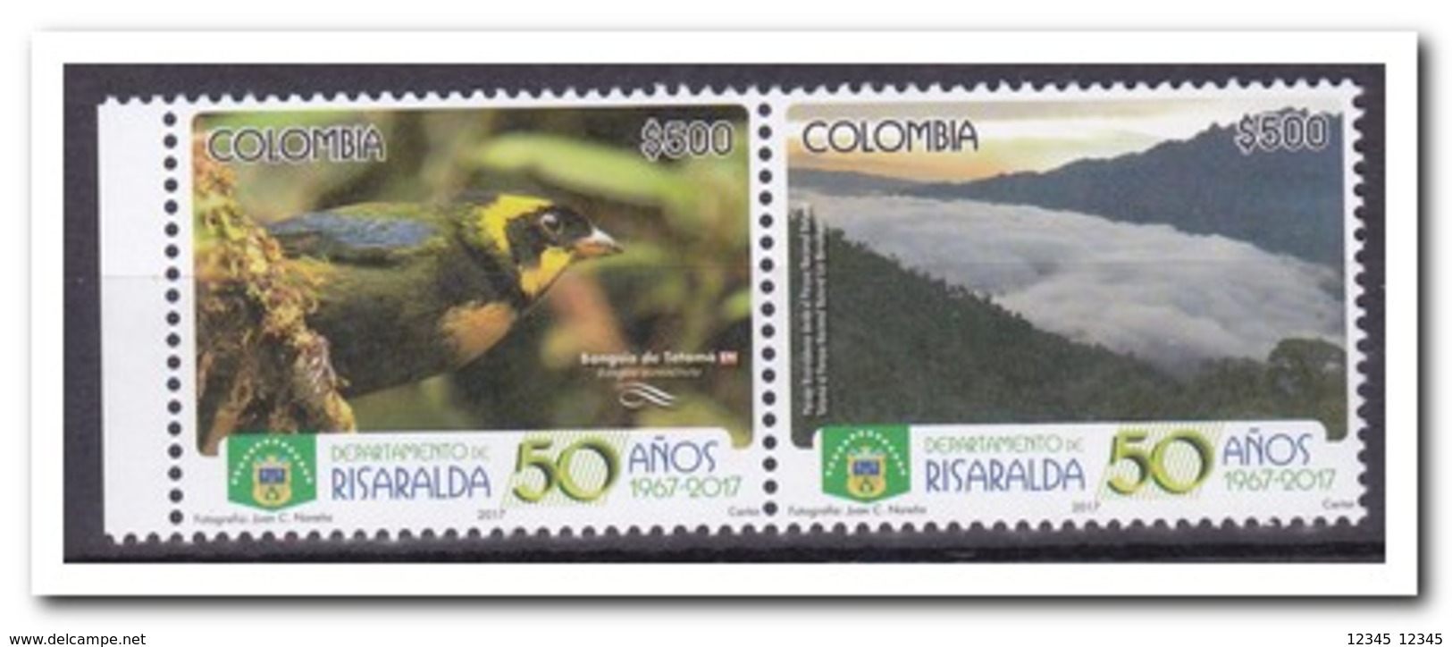 Colombia 2017, Postfris MNH, Birds - Colombia