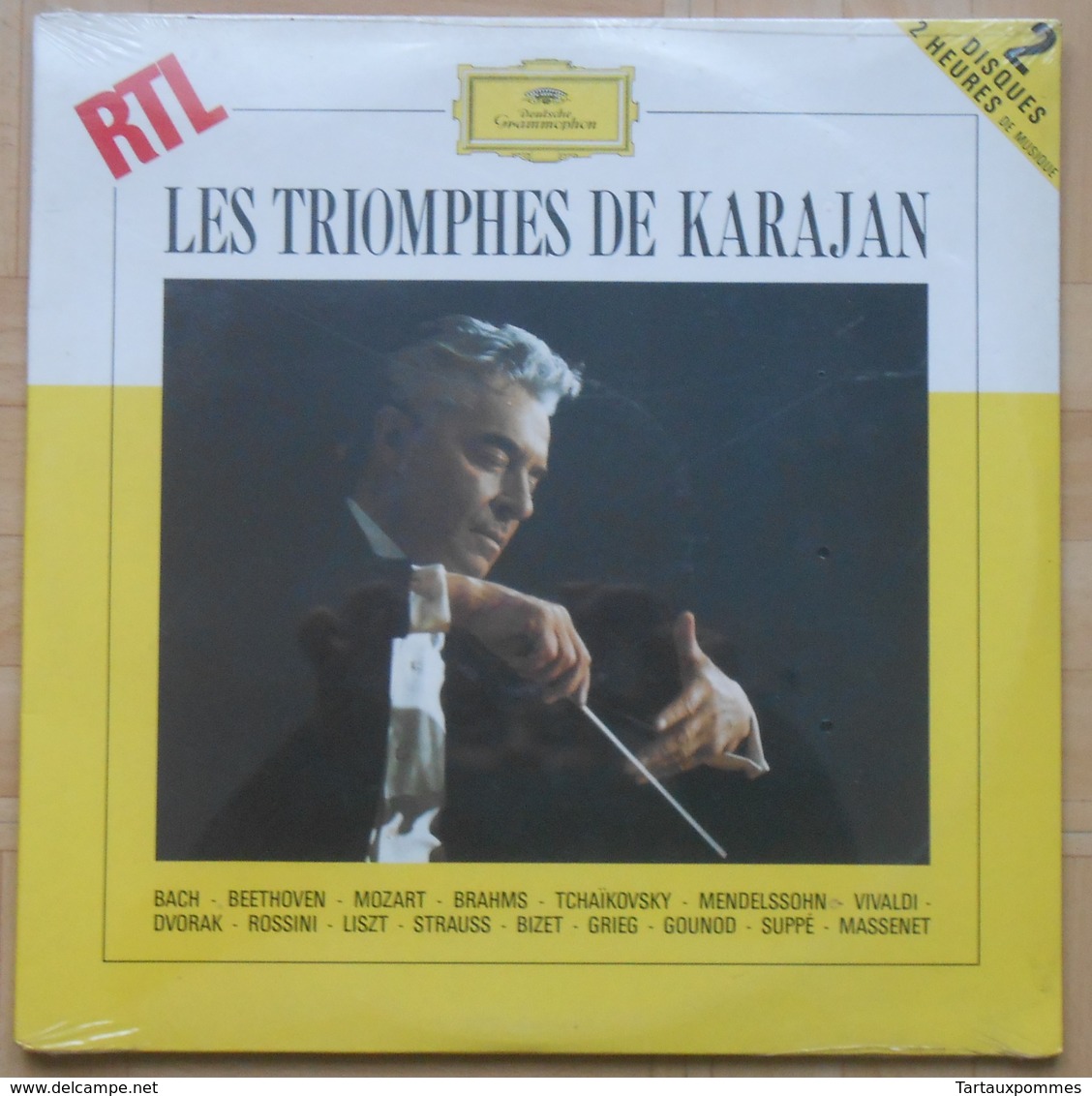 Les Triomphes De KARAJAN - Double Album 33T NEUF SOUS BLISTER - Classical