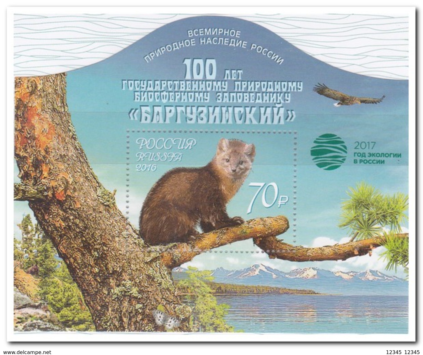 Rusland 2017, Postfris MNH, Animals, Birds ( Folder ) - Ongebruikt