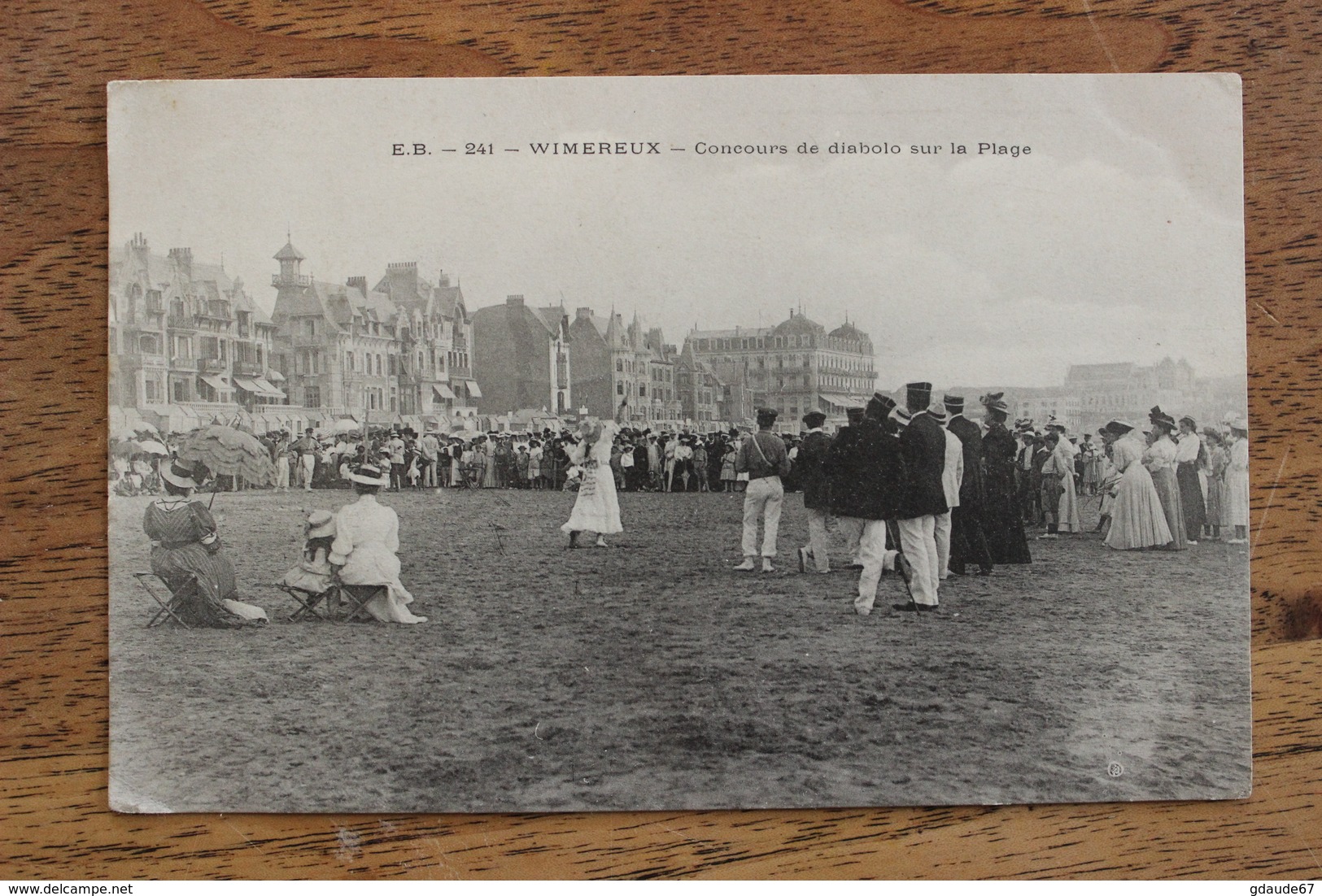 WIMEREUX (62) - CONCOURS DE DIABOLO SUR LA PLAGE - Other & Unclassified