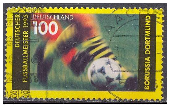 Allemagne Fédérale YT N°1665 Borussia Dortmund Oblitéré ° - Gebraucht