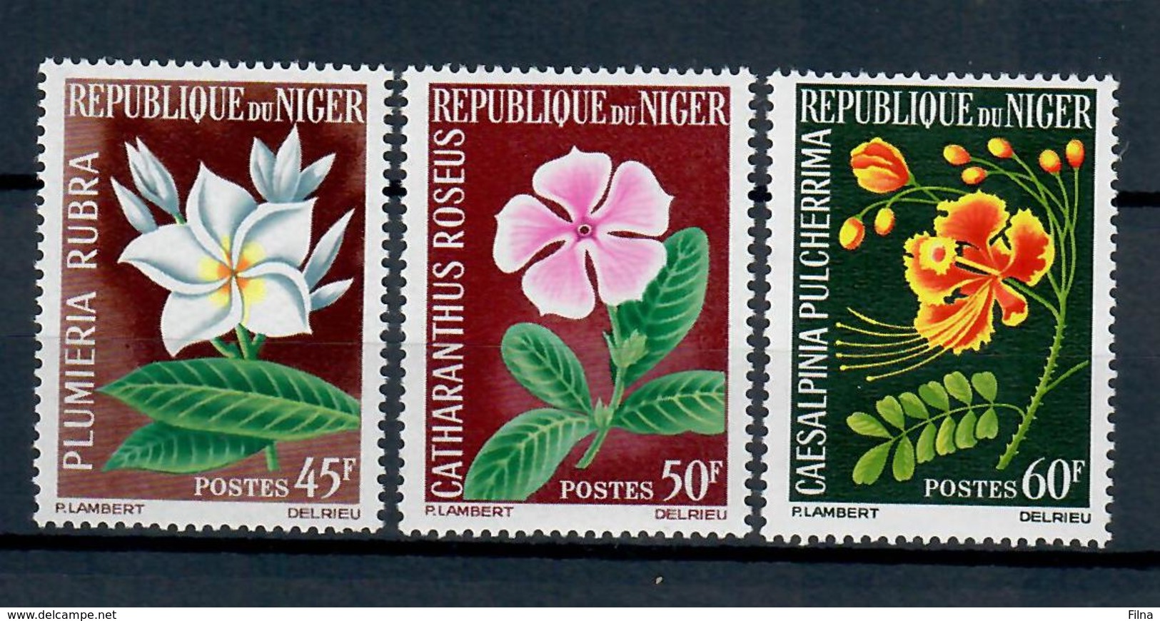 NIGER 1965 - FLORA FIORI  - MNH ** - Niger (1960-...)