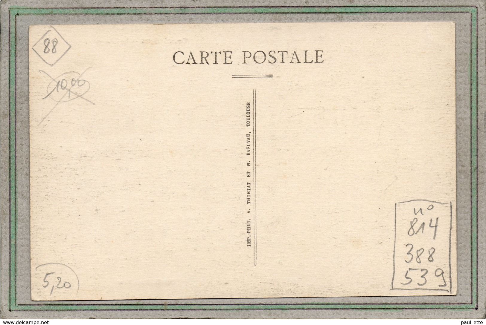 CPA - CORNIMONT (88) - Aspect Des Environs Du Château Au Début Du Siècle - Cornimont