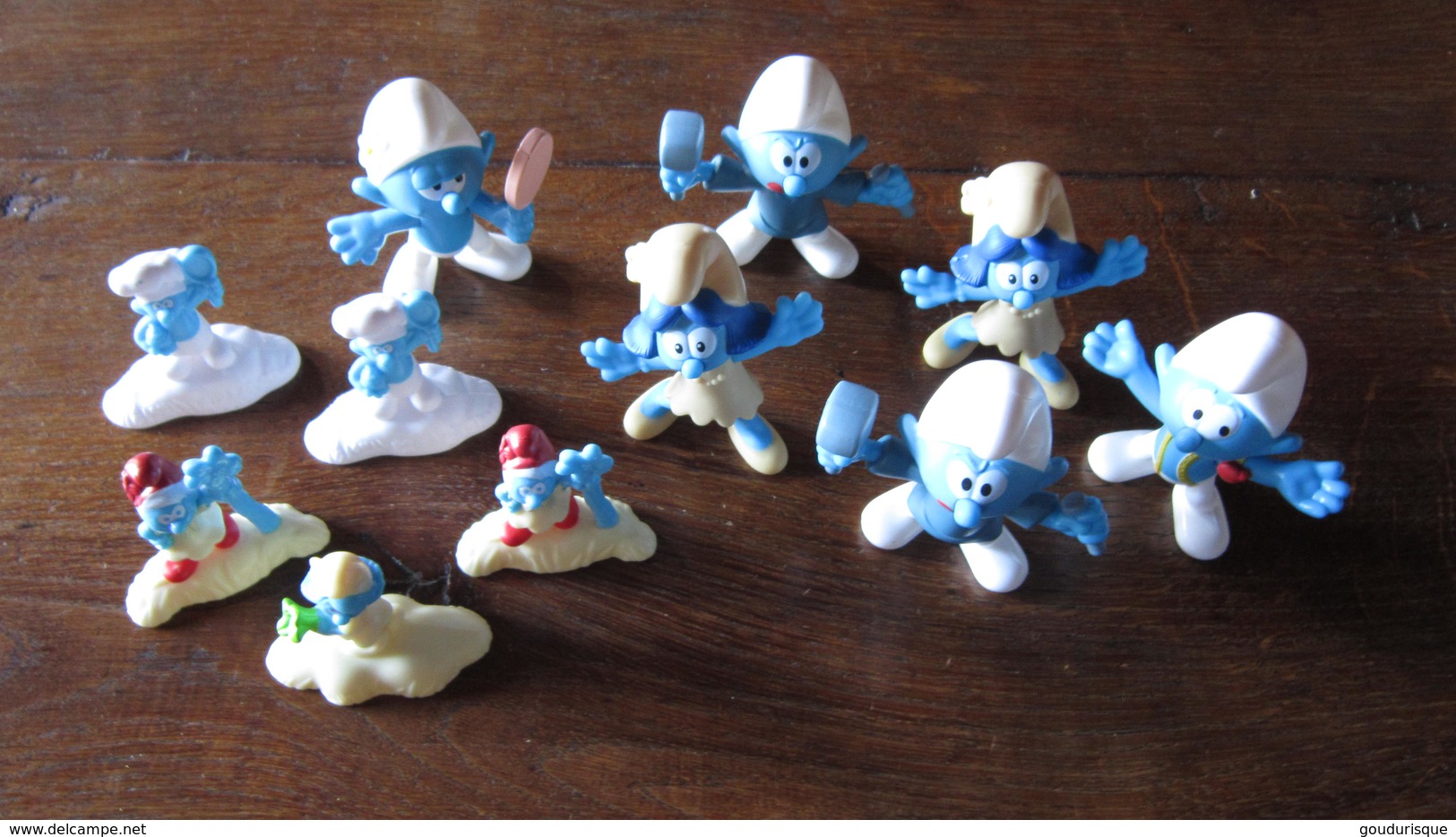 LOT FIGURINES LES SCHTROUMPFS - Schtroumpfs, Les - Los Pitufos