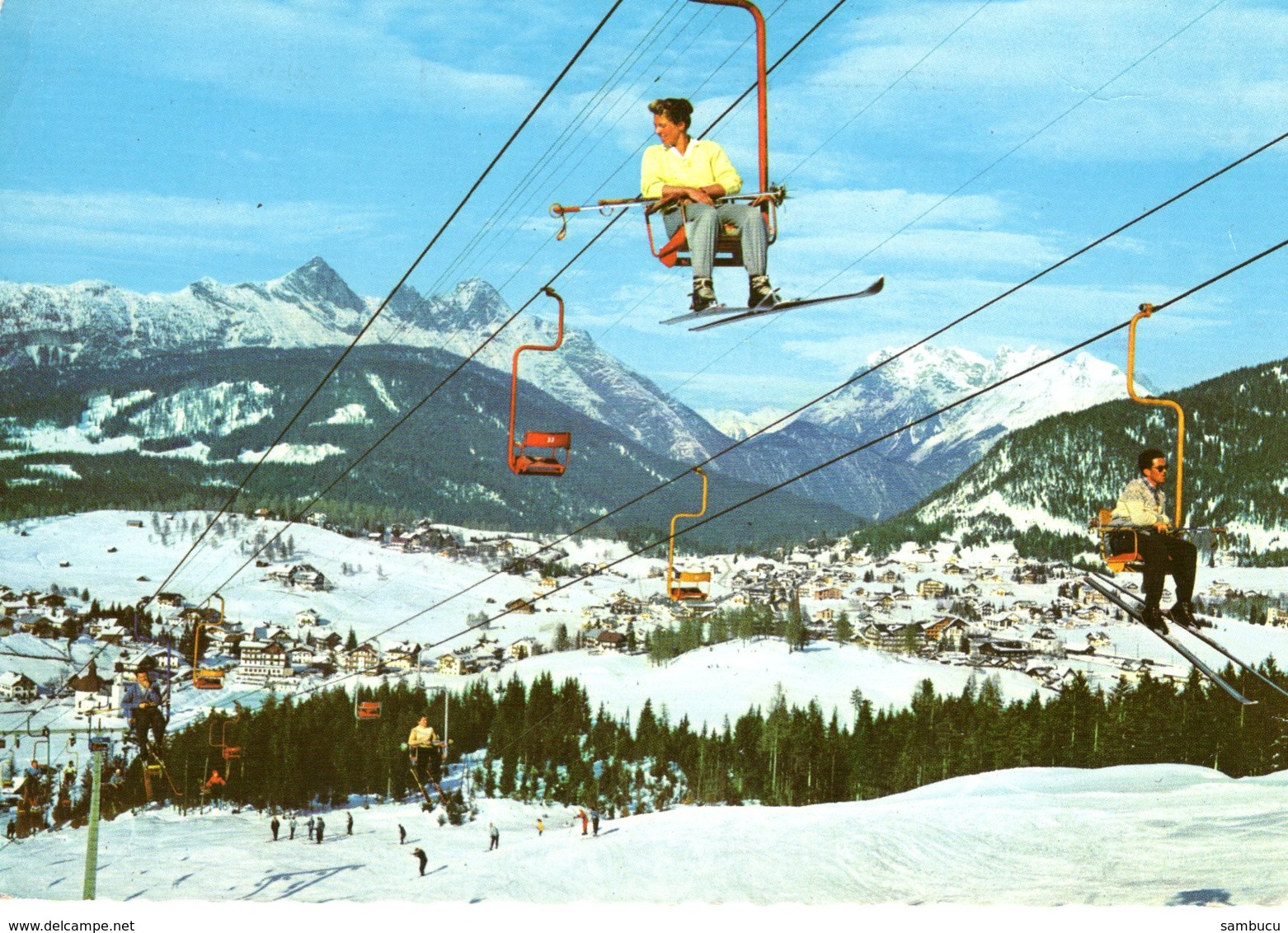 Seefeld - Sessellift Gschwandtkopf 1962 - Seefeld