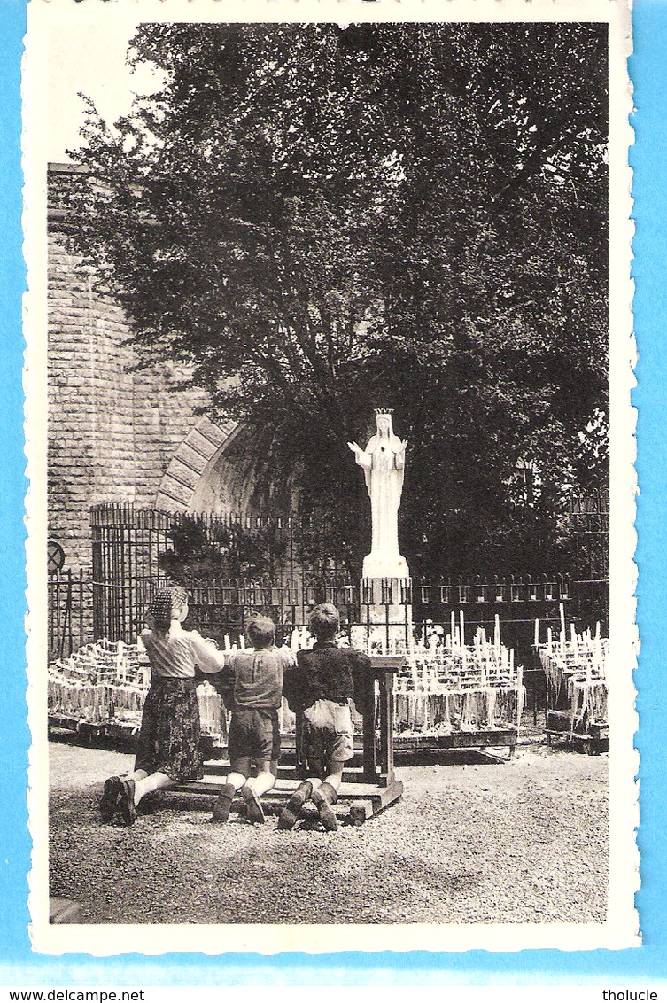 Religion-Vierge Marie-Beauraing-+/-1960-enfants En Prière Devant La Statue De La Vierge Marie-Edit. "Pro Maria" - Vierge Marie & Madones