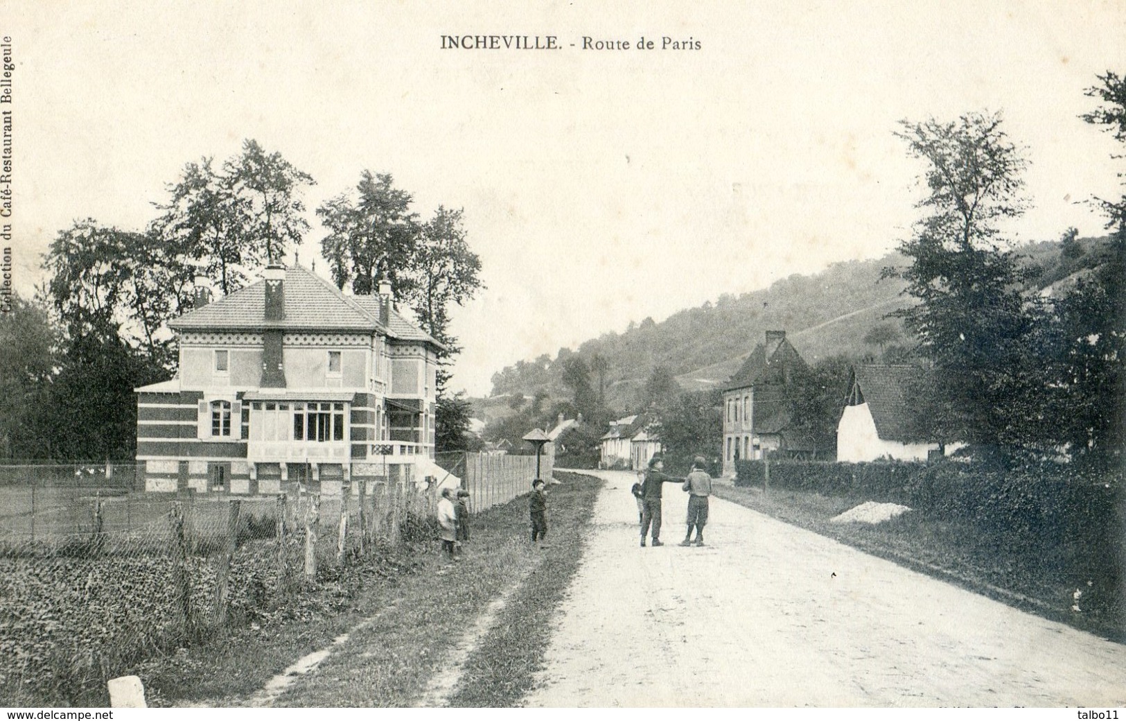 76 - Incheville - Route De Paris - Other & Unclassified